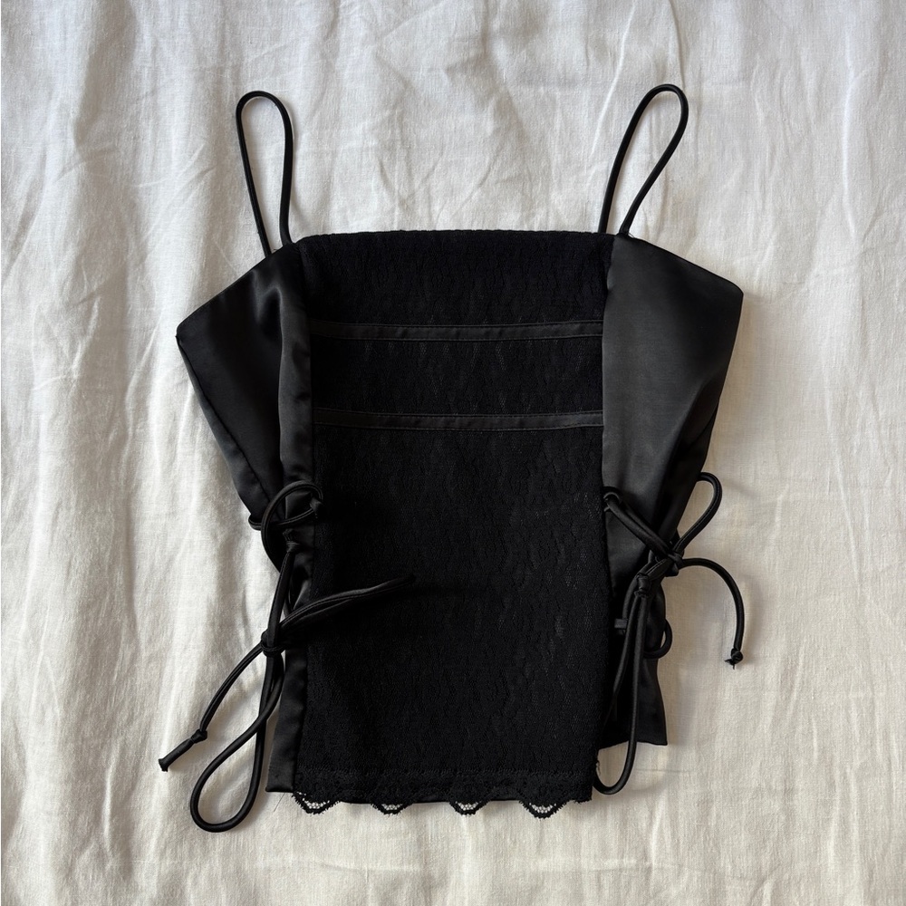 1990s Powerline Bustier Top